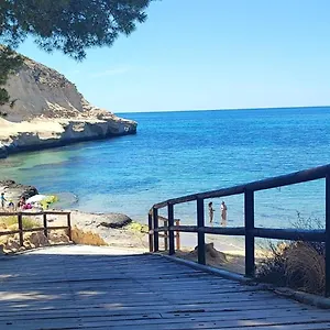 Сasa de vacaciones La Invencible Terreros En 1ª Línea De Playa, San Juan de los Terreros